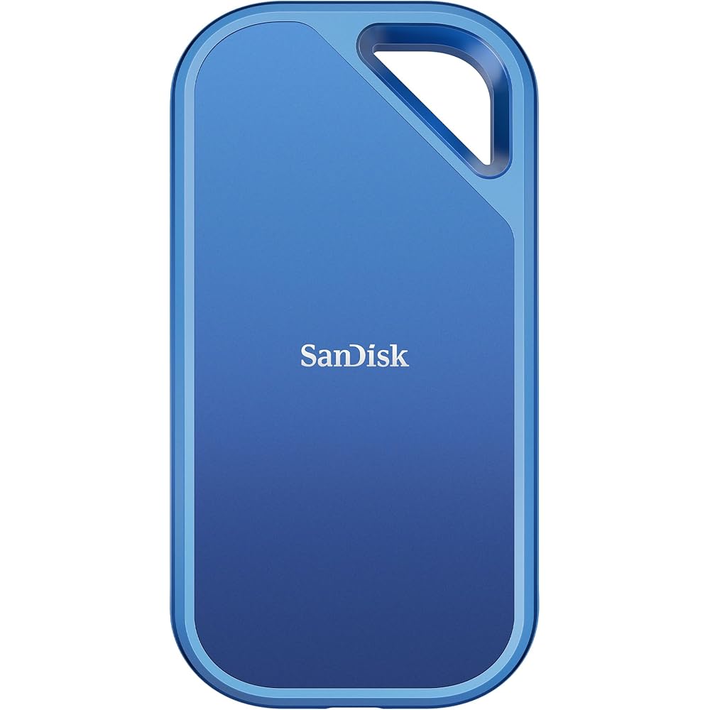 SanDisk Creator Pro Portable SSD 2 TB USB-C USB 3.2 Gen 2x2 Up To 2000MB/s - SDSSDE81C-2T00-G25