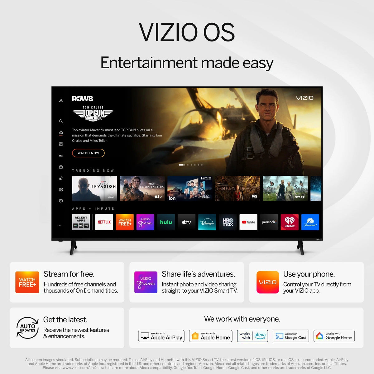 VIZIO 50" Class 4K UHD LED HDR Smart TV (V4K50M - 08)