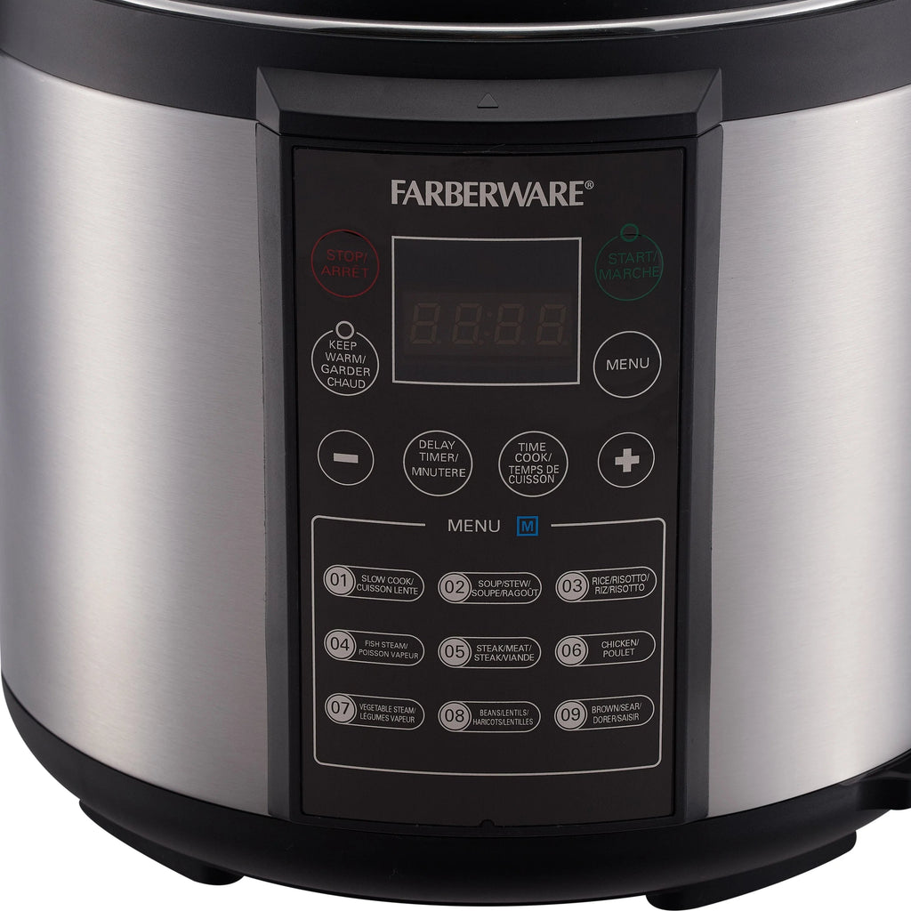 Farberware Programmable Digital Pressure Cooker, 6 Quart