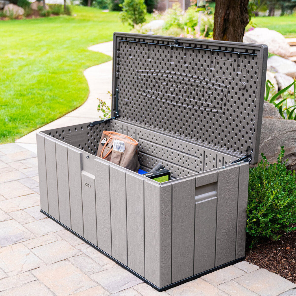 Lifetime 568 Litre Modern Outdoor Storage Deck Box Model 60384U