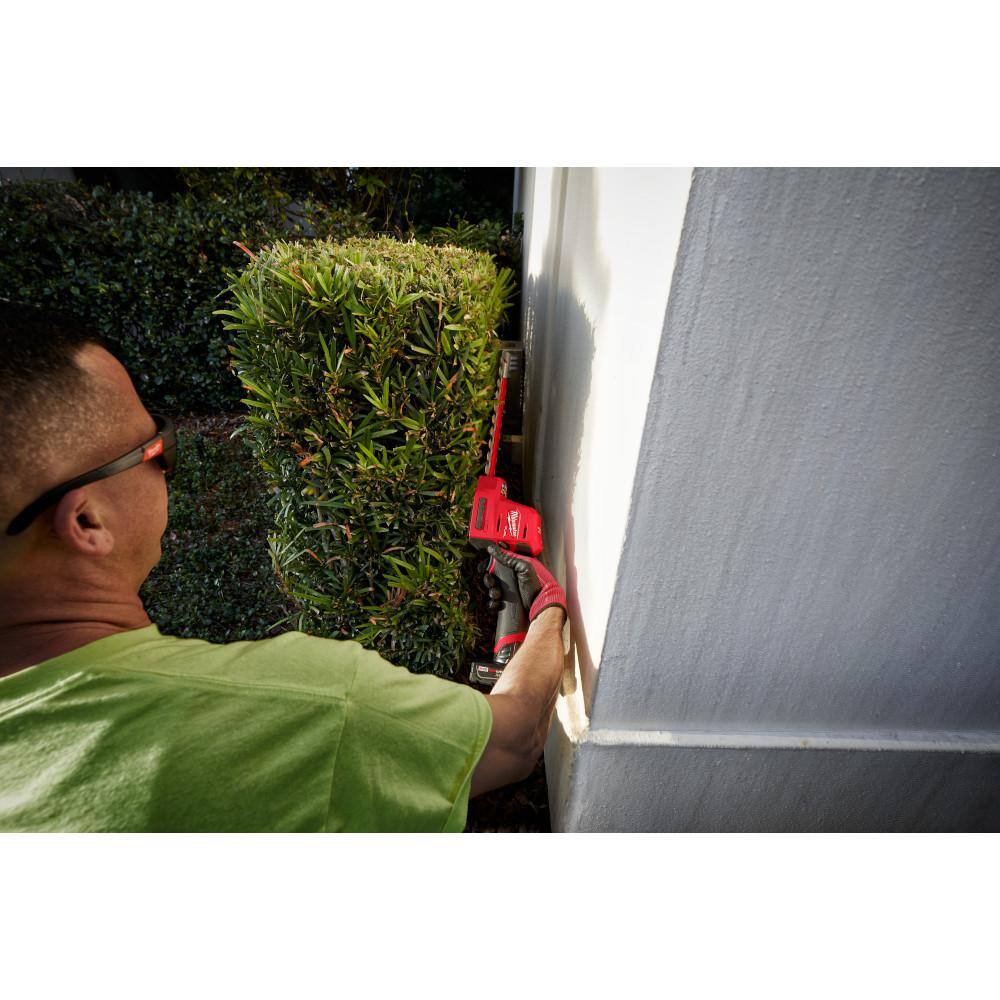 12V Brushless Cordless 6in Pruning Saw And 8in Hedge Trimmer Kit With Battery - M12 FUEL