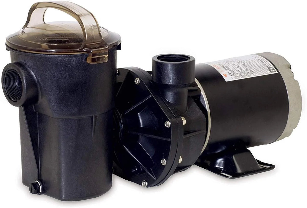 Hayward PowerFlo LX Above-Ground Pool Pump, 1.5 HP, Black - W3SP1580X15