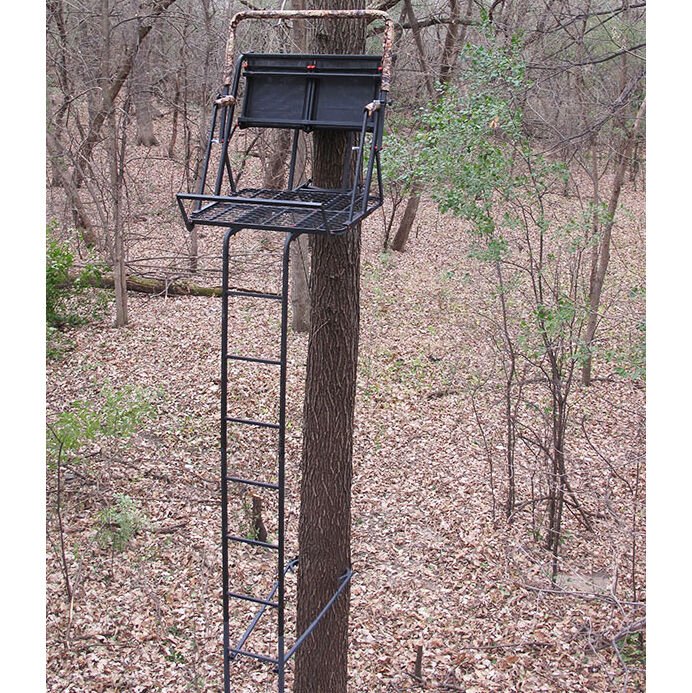 X-Stand Two-Person Ladder Stand, 20 ft - Jayhawk