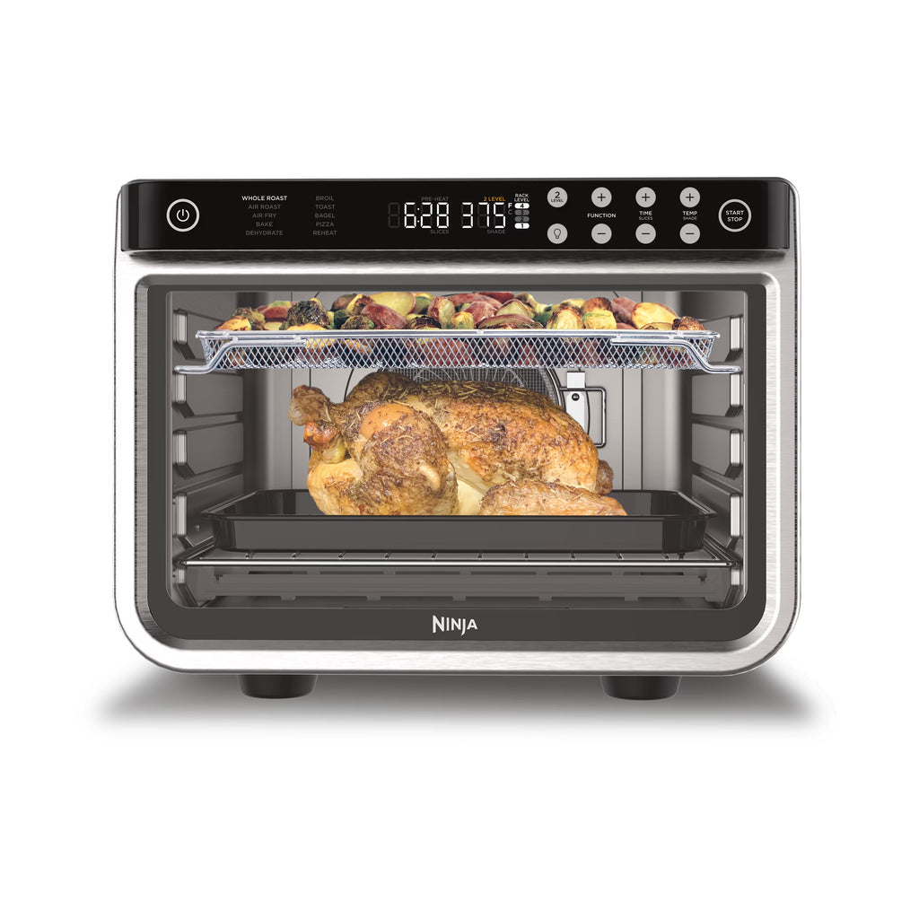Ninja Foodi 10-in-1 XL Pro Air Fry Oven, 1800 Watts, Stainless - DT201