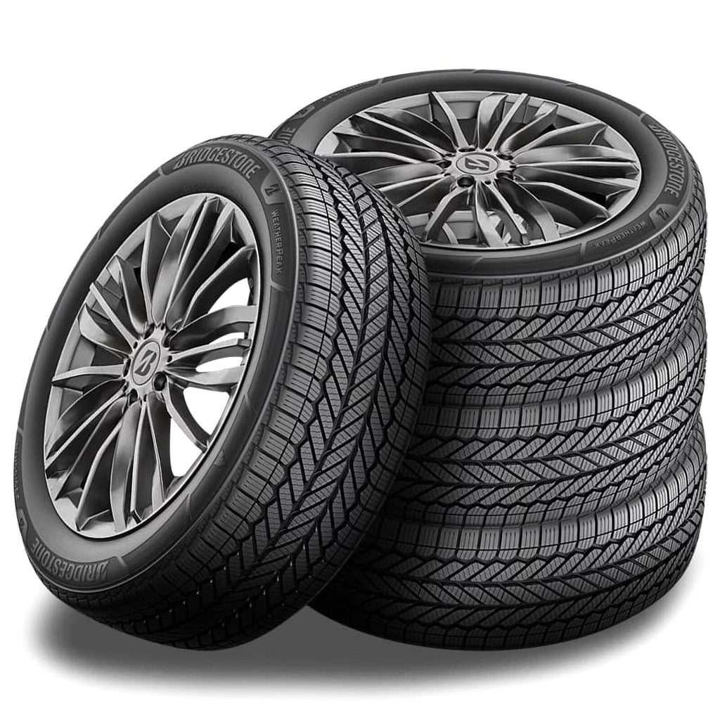 4 Bridgestone WeatherPeak 215/60R16 95V All Season 3PMSF Rated 70K Mi Warranty BR006016 / 215/60/16 / 2156016