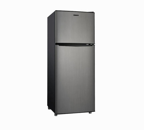 4.6. Cu ft Two Door Mini Refrigerator with Freezer, Stainless Steel