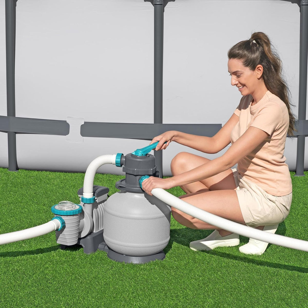 Sand Filter Pump 2,200 GPH For Above-Ground Pools