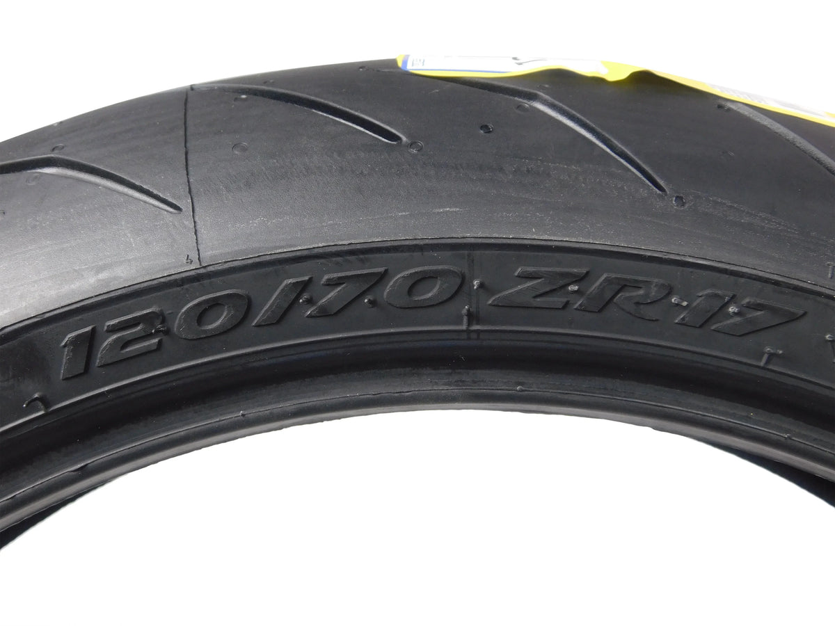 Pirelli Diablo Rosso III 120/70ZR17 Front And 240/45 ZR17 Rear Tires With Keychain