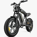 AKEZ Retro Electric Bike 1000W, 28mph, 94 Miles, 20"x4.0" Fat Tires, Full Suspension, UL Certified