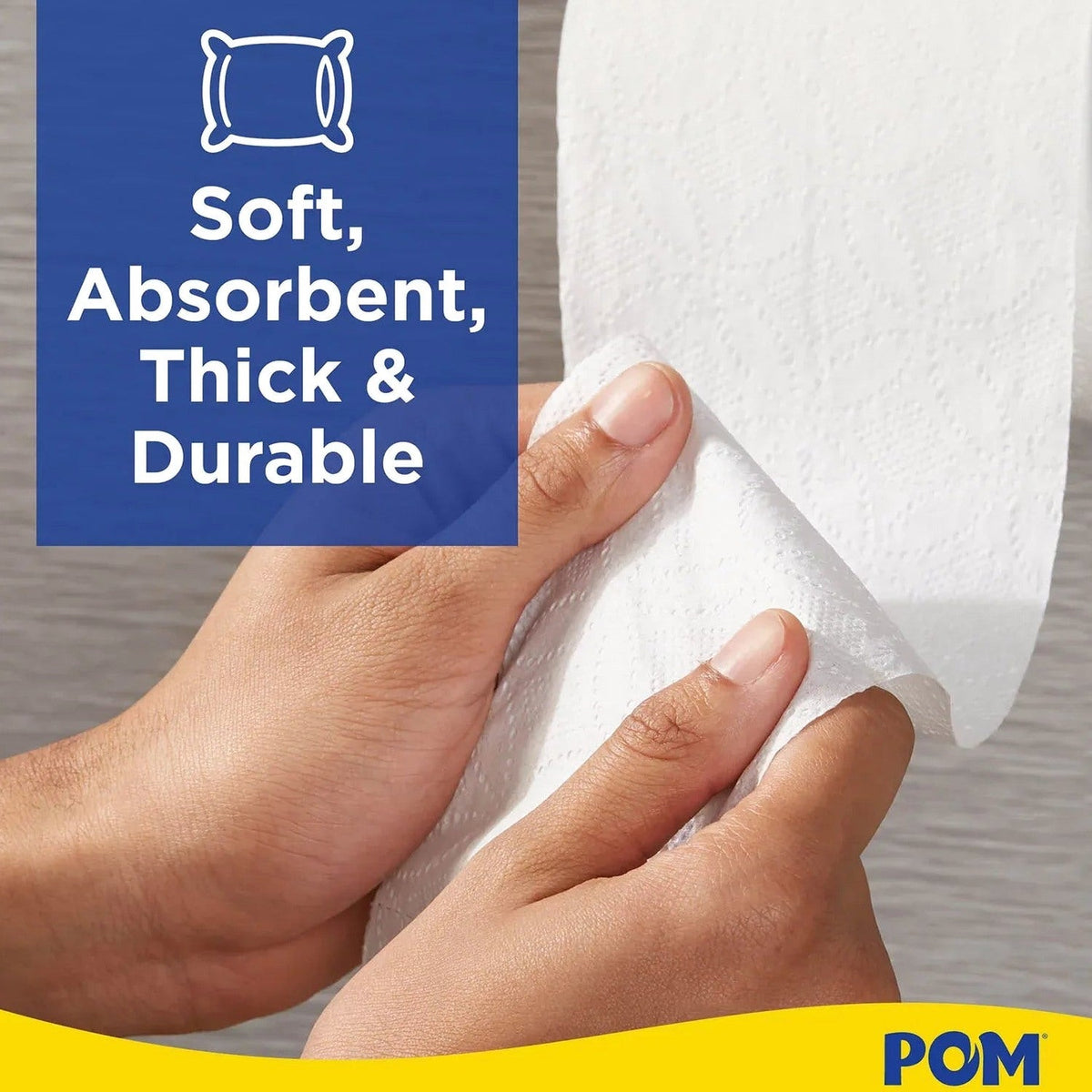 American Standart 2-Ply Bath Tissue, Septic Safe, 45 Rolls, Soft &amp; Strong