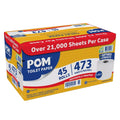 American Standart 2-Ply Bath Tissue, Septic Safe, 45 Rolls, Soft &amp; Strong
