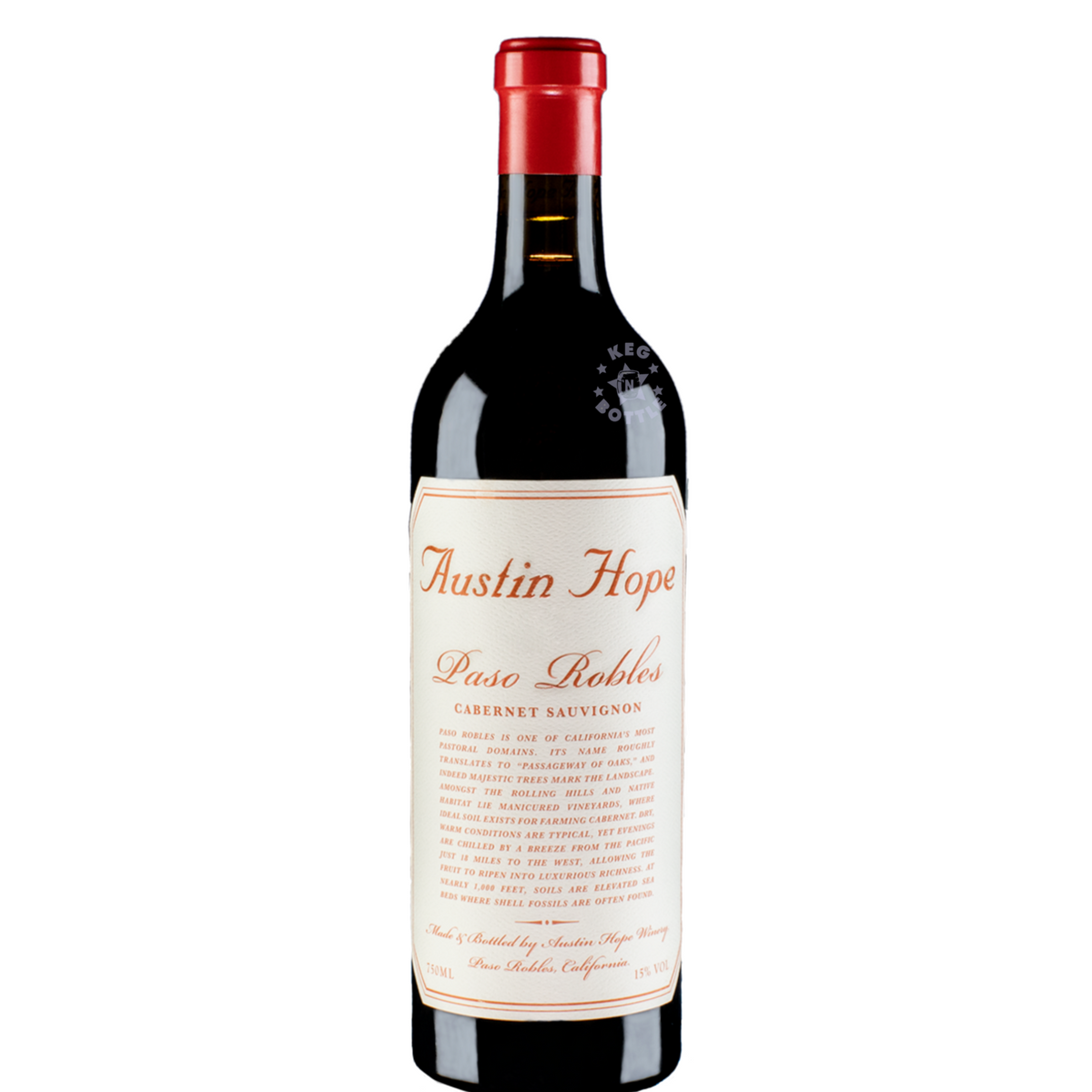 Austin Hope Cabernet Sauvignon 750ml - Paso Robles Wine, 94 Points