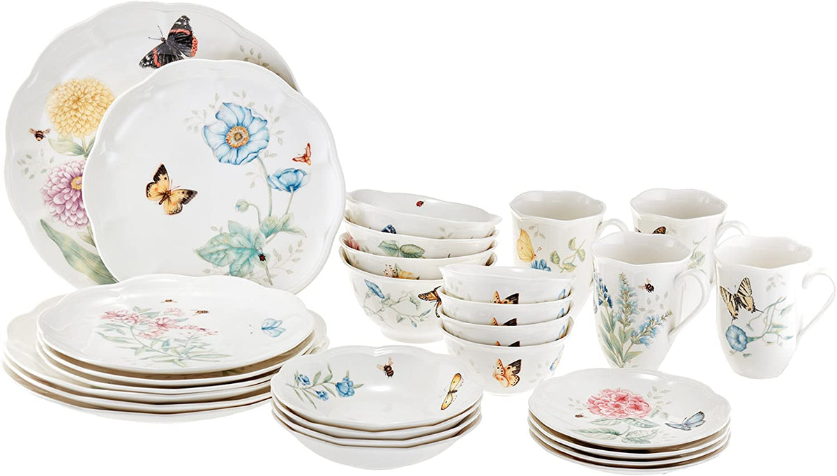 Lenox Butterfly Meadow Classic Dinnerware Set, 28 Piece