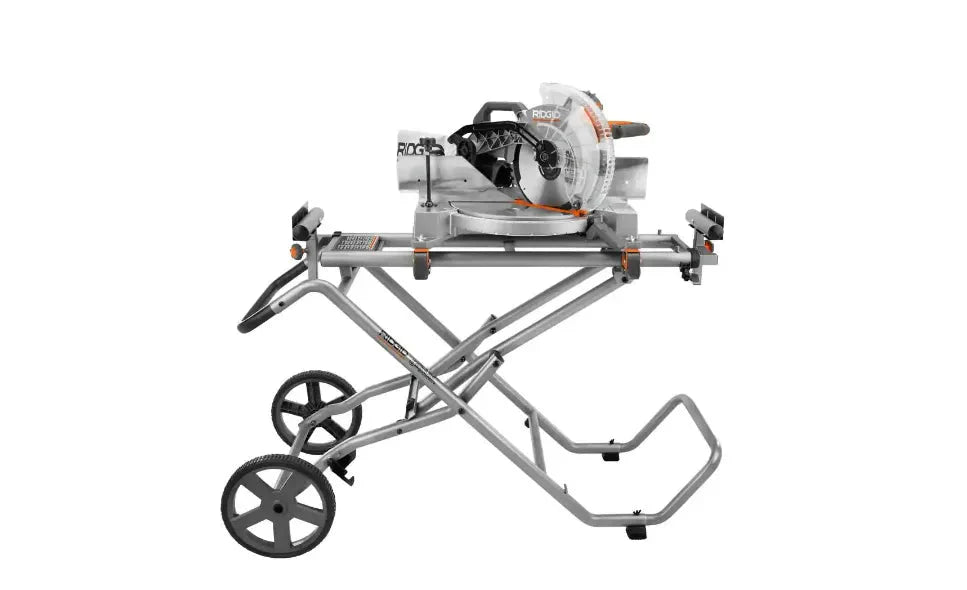 Universal Mobile Miter Saw Stand With Mounting Braces - AC9946