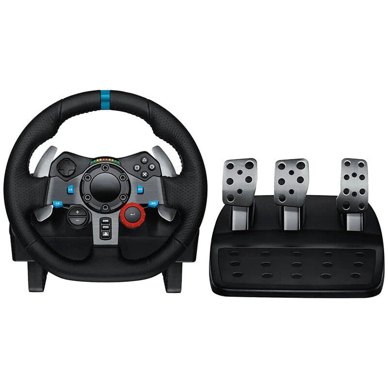 G29 Driving Force Racing Wheel and Floor Pedals for PS5, PS4, PC, Mac – Black