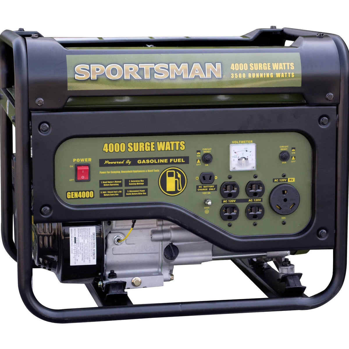 Sportsman Gasoline 4000W Portable Generator