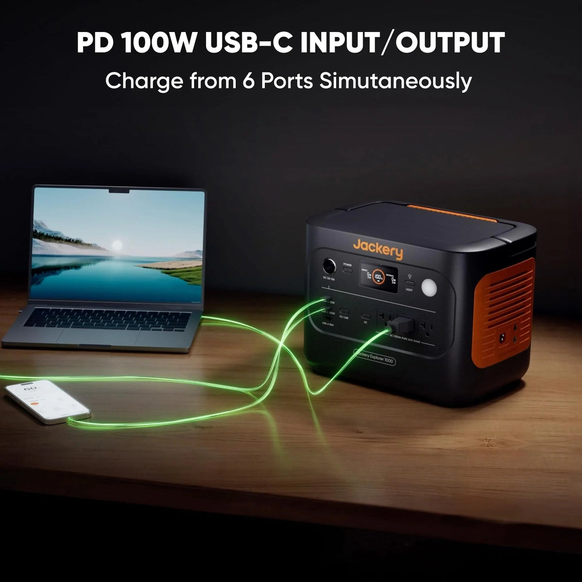 Portable Power Station 1070Wh 1500W - 1000 v2