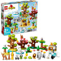 DUPLO Wild Animals of the World 10975 Building Toy Set (142 Pieces)