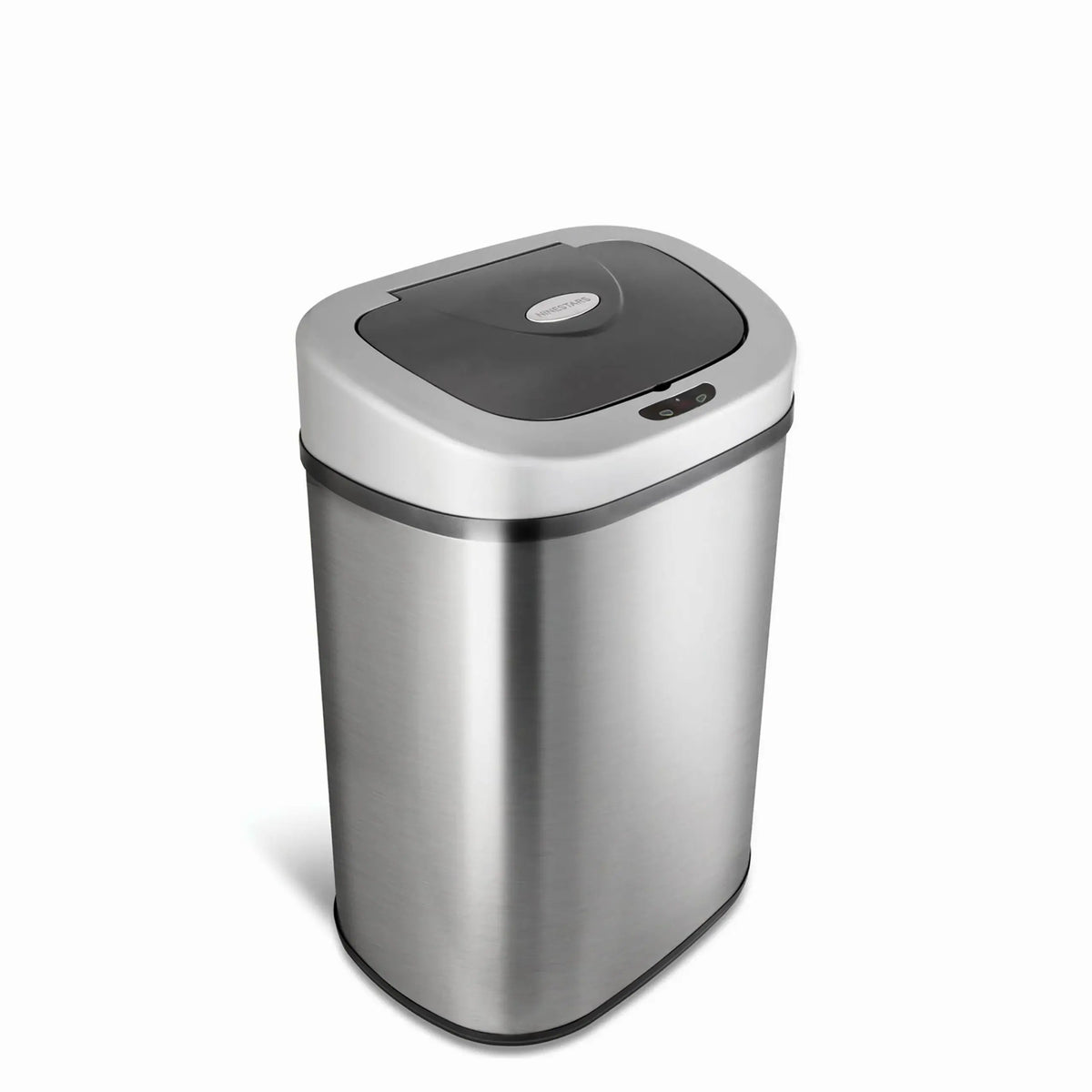 Nine Stars Motion Sensor Touchless 21.1 Gal Trash Can Stainless Steel