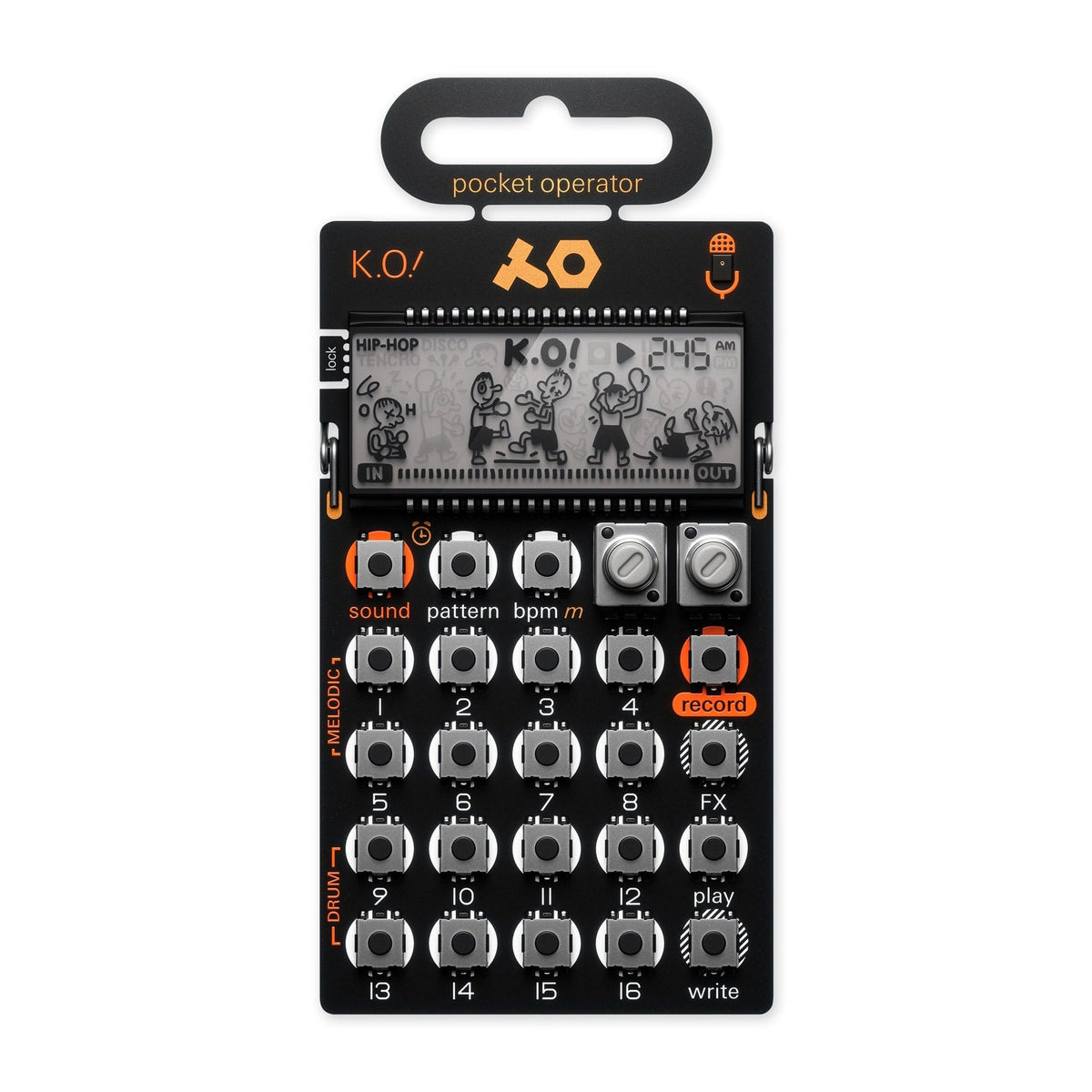 Teenage Engineering Pocket Operator Synthesizer - PO-33 K.O!