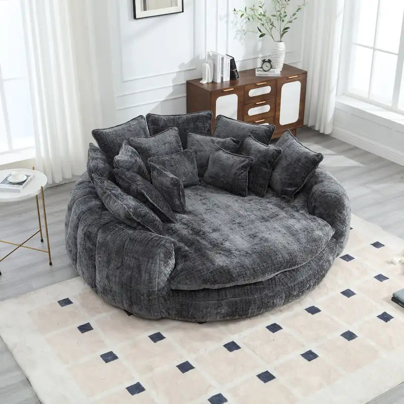 Double Loaf Sofa Bed With Armrests