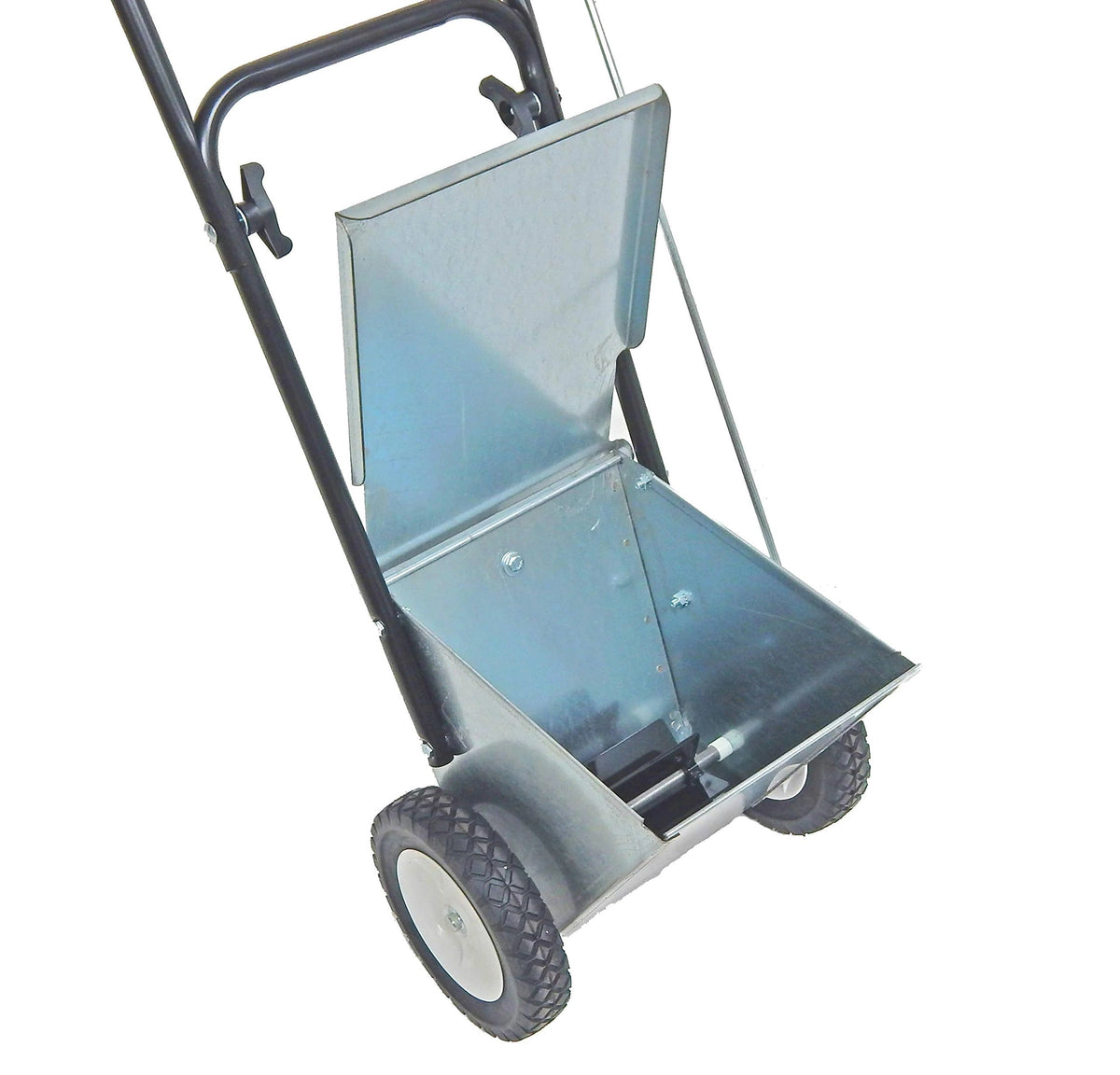 Newstripe NewLiner HD 50 lb Heavy Duty Dry Line Marker (Part #10001744) | Precision 2" or 4" Lines | Galvanized Steel | 10" Pneumatic Tires | For Baseball, Tracks &amp; Events | Made in USA