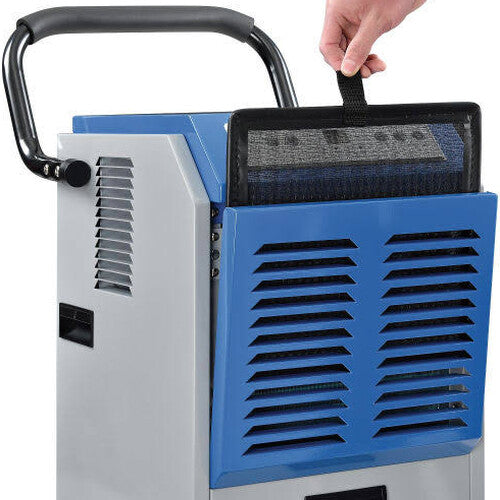 Industrial Portable Heavy Duty Commercial Dehumidifier, 110 Pints per Day