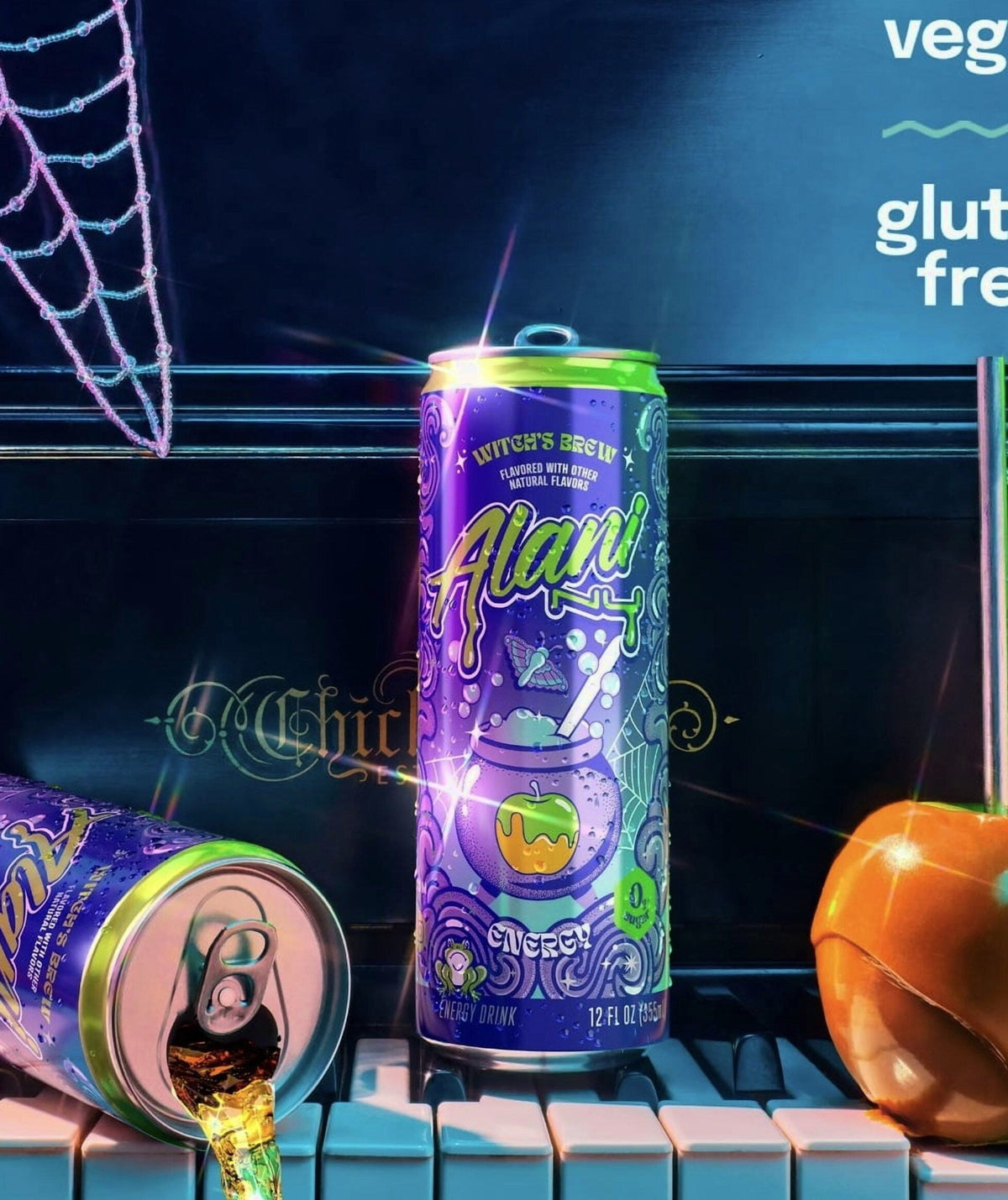 Sugar-Free Energy Drink, Witch's Brew 12 fl oz, 8 Pack