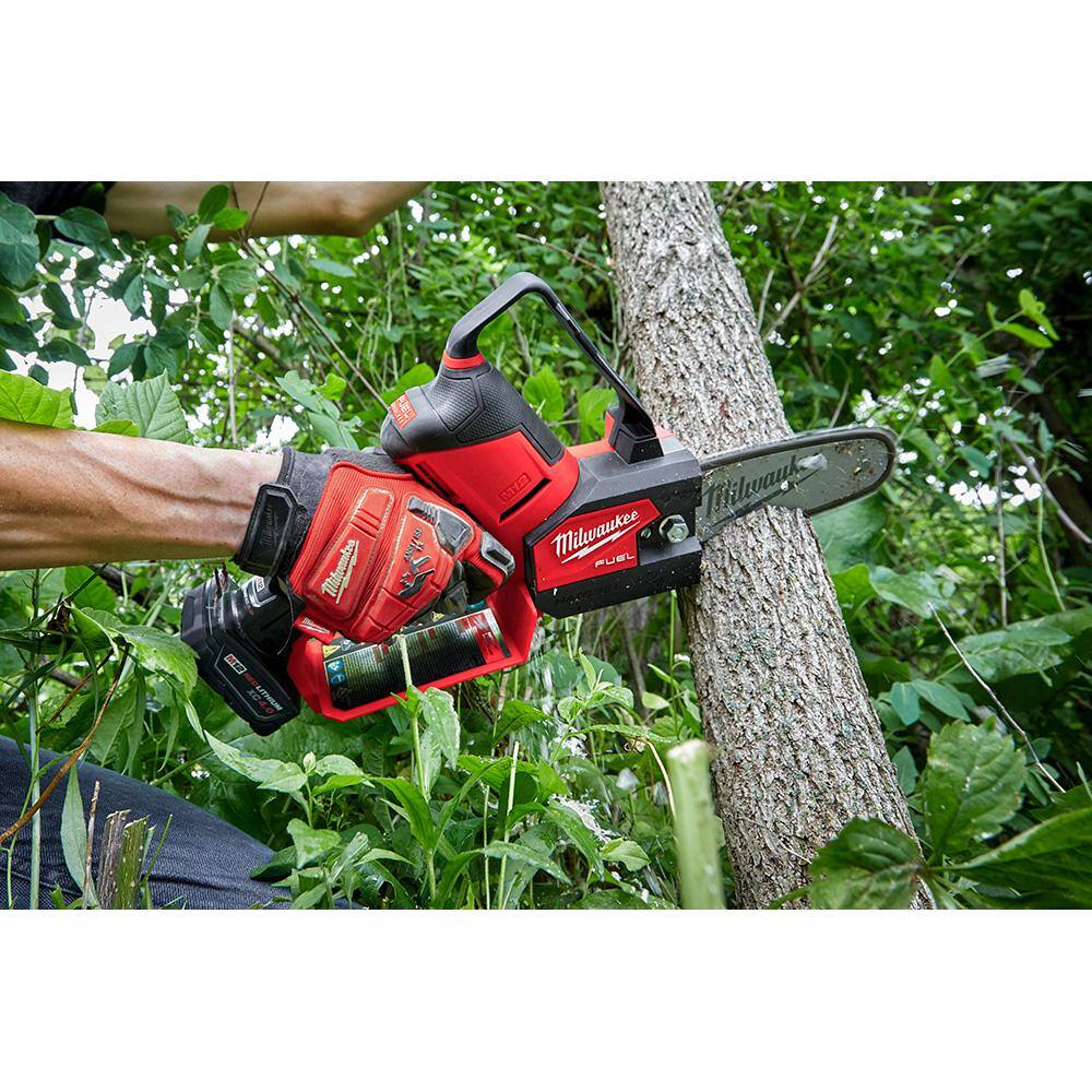 12V Brushless Cordless 6in Pruning Saw And 8in Hedge Trimmer Kit With Battery - M12 FUEL