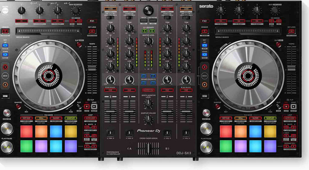 B-Stock: Pioneer DJ DDJ-SX3 4-Channel DJ Controller For Serato DJ Pro