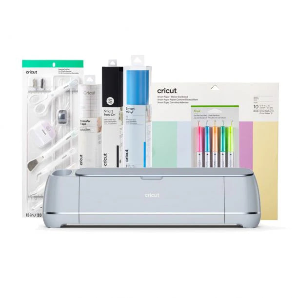 Cricut Smart Cutting Machine With Pastel Materials And Tools - Maker 3