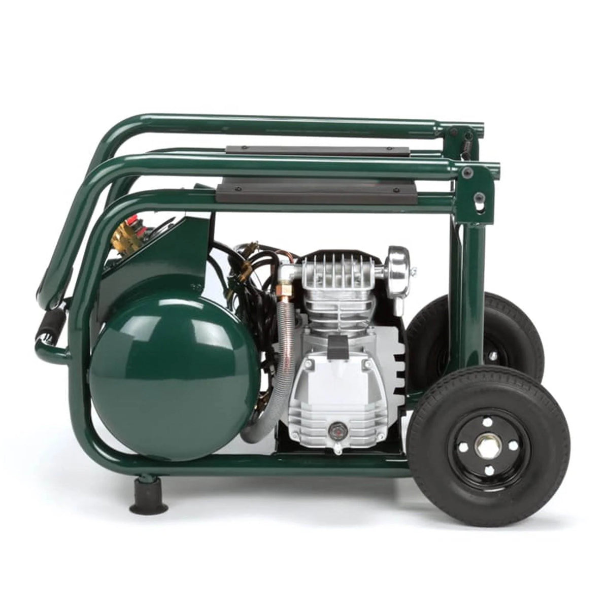 5.3 Gallon Electric Wheeled Portable Air Compressor For Tires And Tools - VT25BIG