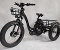 BaFang Fat Tire Electric Trike - 750W 48V All-Terrain Tricycle with Samsung Battery, Dual Suspension, Shimano 7-Speed, LCD Display, 350 lbs Capacity