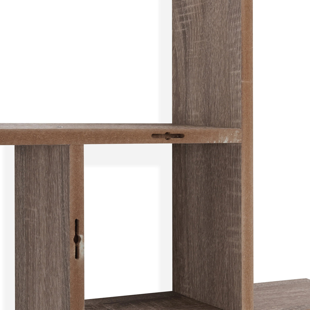 Cantilever Floating Wall Shelf, 24 x 5.75 x 40 in Laminated MDF