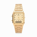 Casio AQ230 Analog Digital Watch - Gold