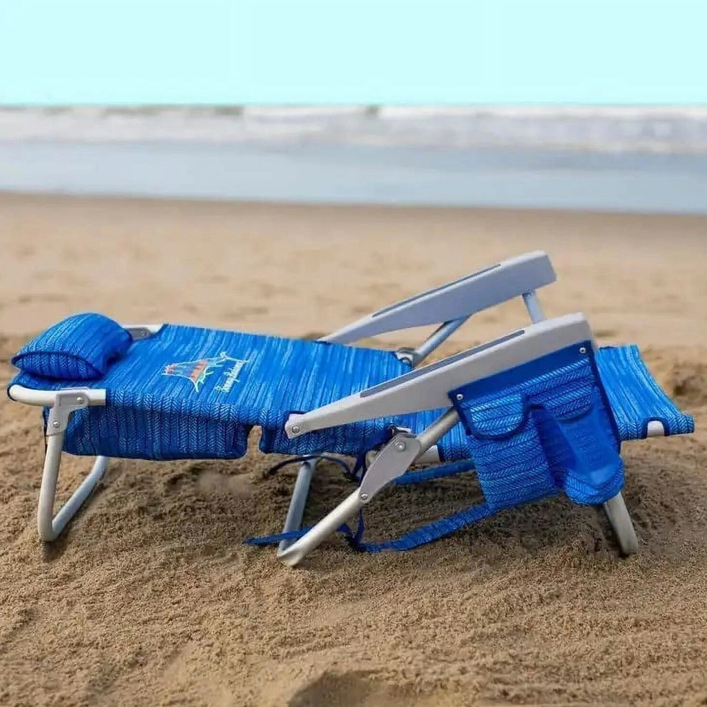 Tommy Bahama Backpack Beach Chairs - (2 PACK Blue )