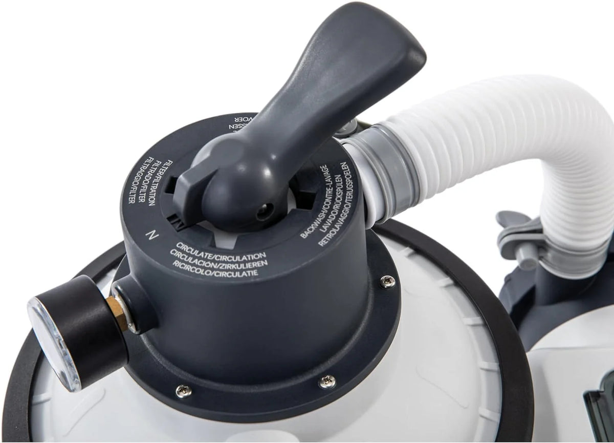 Intex Krystal Clear 16 Inch 3,000 GPH Above-Ground Pool Sand Filter Pump - 26651EG