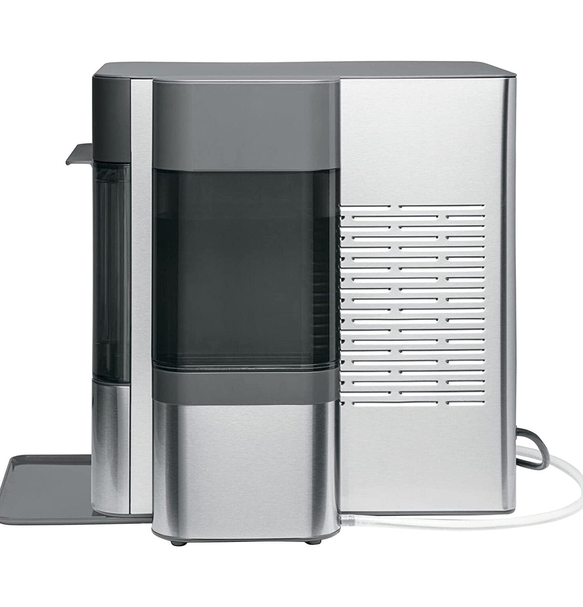 GE Profile Opal 2.0 | Countertop Nugget Ice Maker | Ice Machine with WiFi Connectivity | Smart Home Kitchen Essentials | Black Stainless