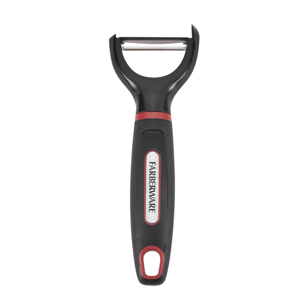 Stainless Steel Y Peeler in Black