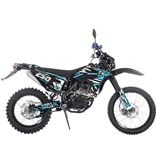 X-PRO Templar X 250cc 6 Speed Dirt Bike with Zongshen Engine Pit Bike Gas Dirt Bikes