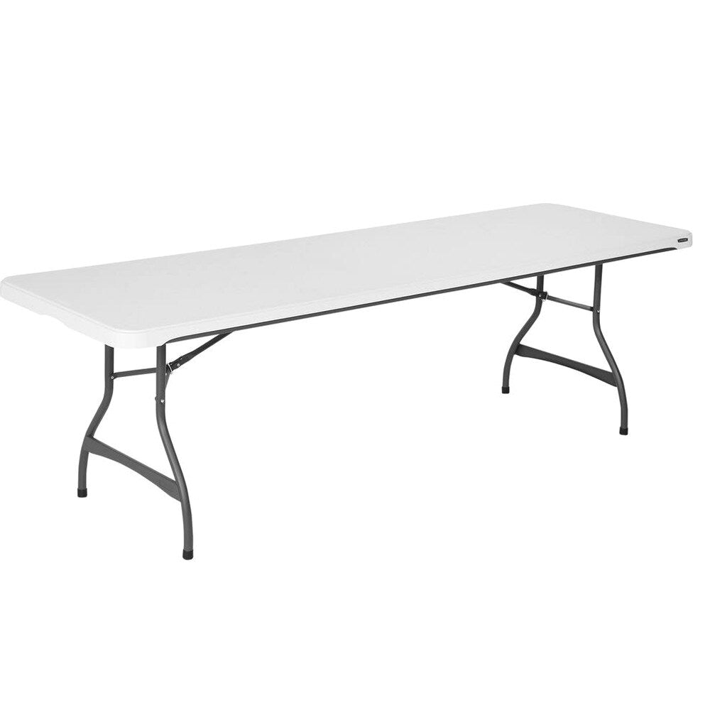 Lifetime 4-Pack Commercial Stacking 8 ft Folding Table - White (80344)