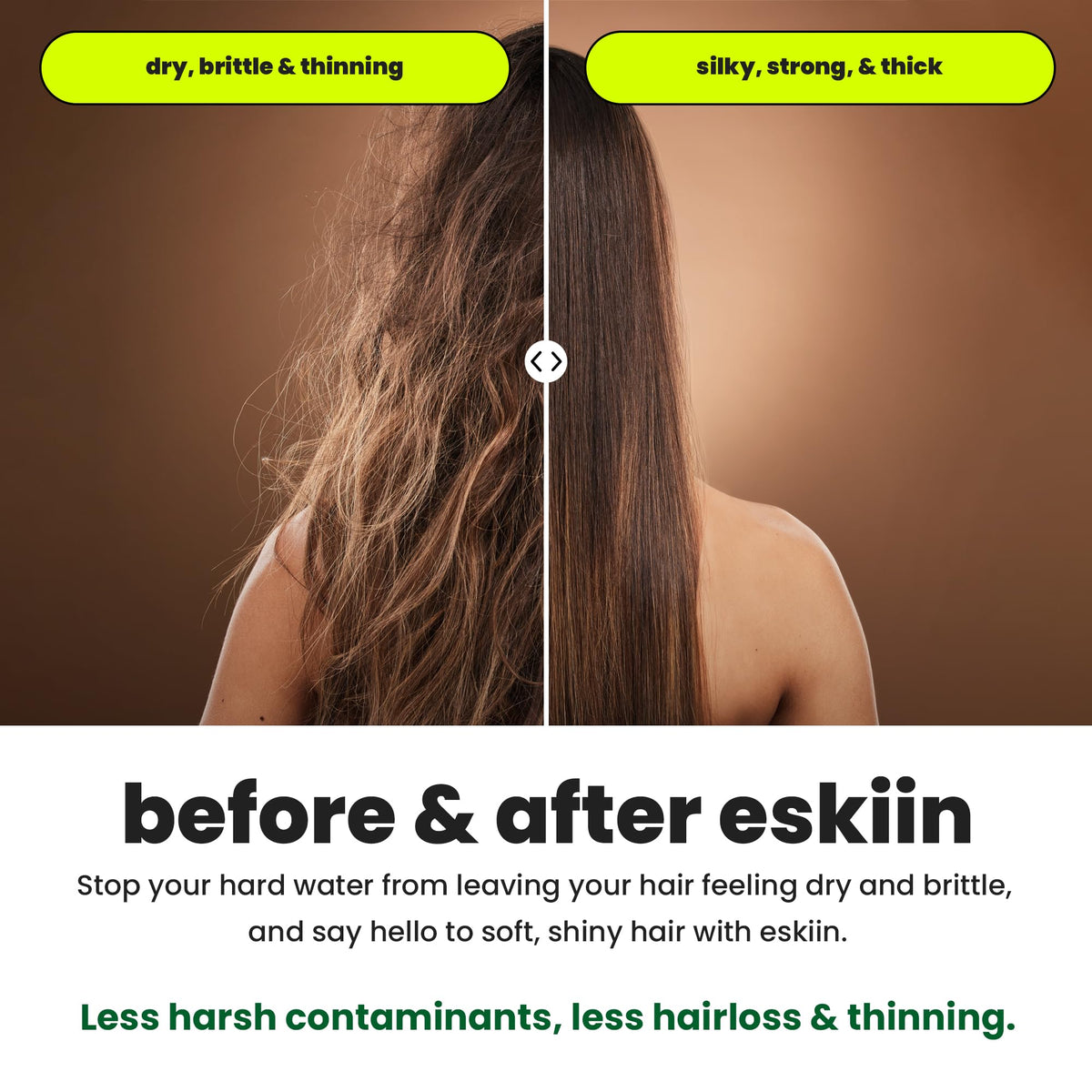 Eskiin Filtered Showerhead With Replaceable Shower Filter