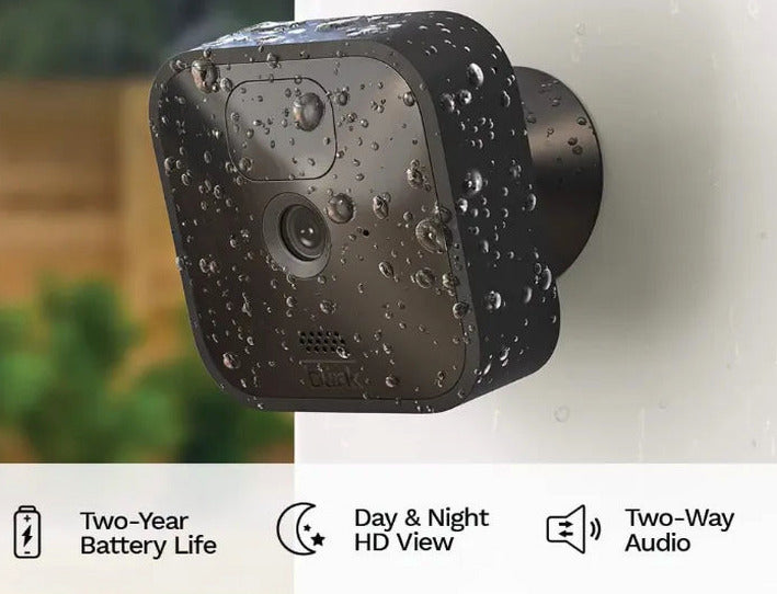 Blink Outdoor 5 Camera Kit - Wireless Weather-Resistant 1080p HD Security System with Night Vision &amp; Local Storage