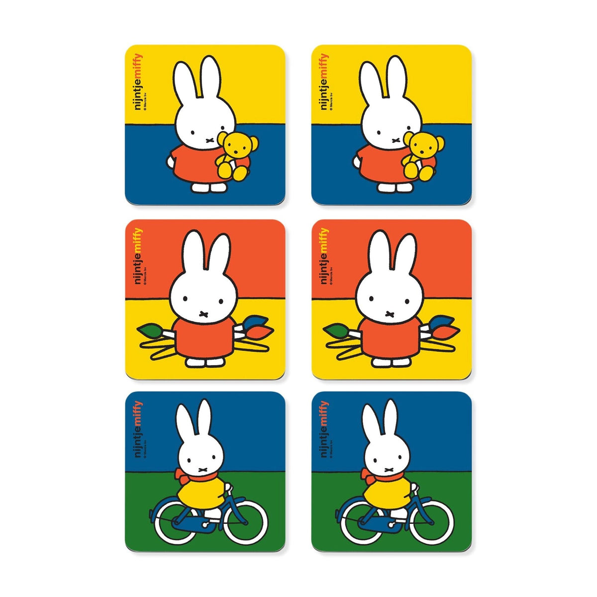 Miffy Coasters - Set of 6