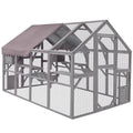 aivituvin Outdoor Cat Run : Large Cat Enclosure