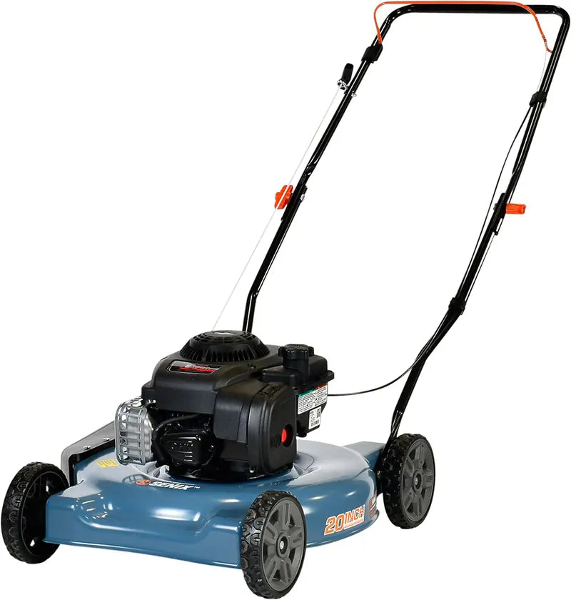 SENIX Gas Push Lawn Mower, 20-Inch, 125 cc 4-Cycle Briggs Stratton Engine - E300