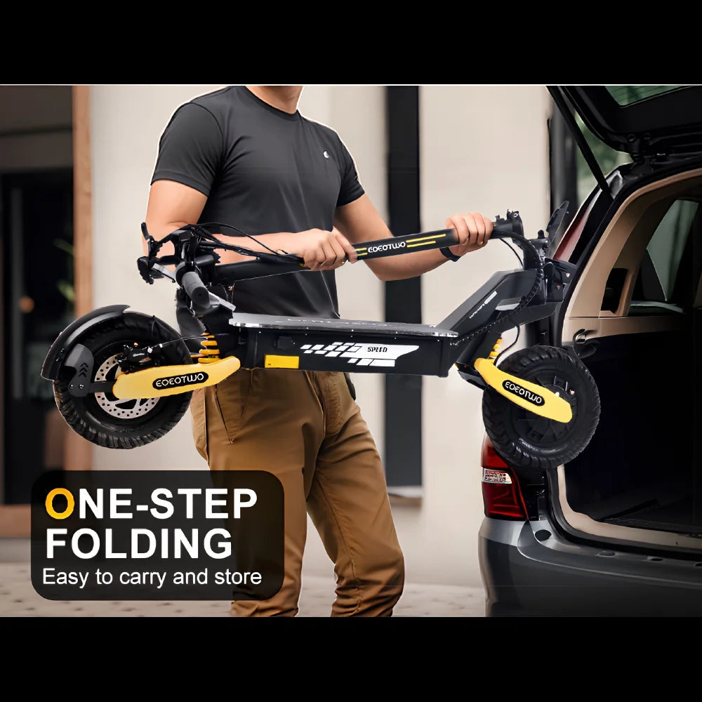 Off Road Electric Scooter For Adults, 1200W, 11 in Tires, 330 lb Load - GT06