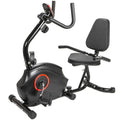 Recumbent Exercise Bike - 8-Level Magnetic Resistance