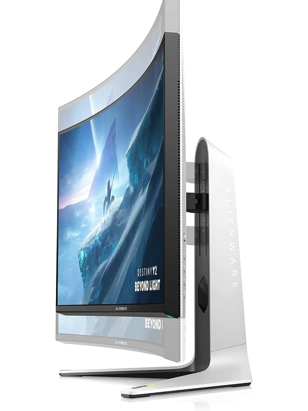 Alienware Ultrawide Curved Gaming Monitor 38 Inch, 144Hz Refresh Rate, 3840 x 1600 WQHD , IPS, NVIDIA G-SYNC Ultimate, 1ms Response Time, 2300R Curvature, VESA Display HDR 600, AW3821DW - White