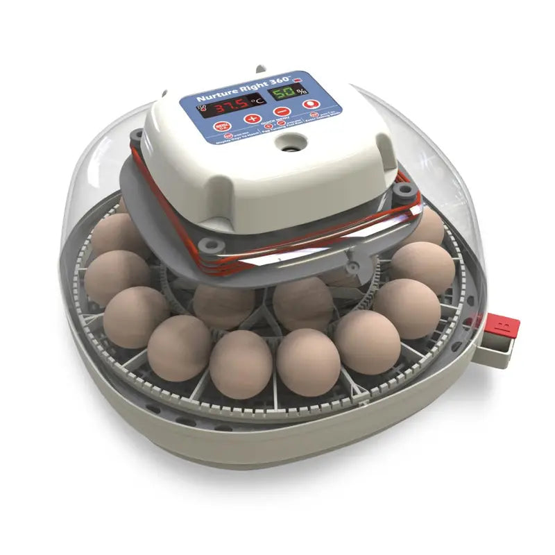 Harris Farms Egg Incubator For Hatching Chicks, Holds 22 Eggs - Nurture Right